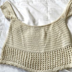 Macrame crop top